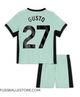 Günstige Chelsea Malo Gusto #27 3rd trikot Kinder 2023-24 Kurzarm (+ Kurze Hosen)